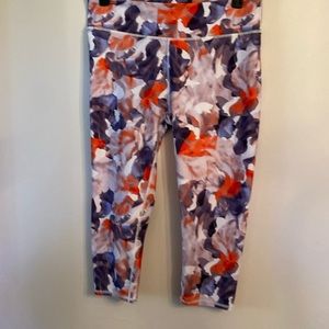 Fabletics Multicolored Leggings, Size XL